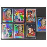7pc Bryce Harper Parallel Baseball Cards