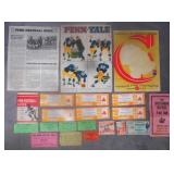 20pc 1921-1984 Football Memorabilia Lot