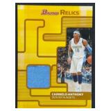 2007 Bowman Relics BR-CA Carmelo Anthony #10/50