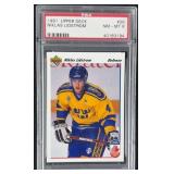 PSA 8 1991 Ud #26 Niklas Lidstrom Rookie Card