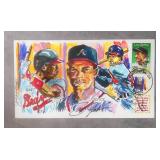 Dave Justice Signed Wild Horse Cachet