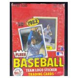 1982 Fleer Baseball Wax Pack Box