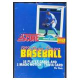 1989 Score Baseball Pack Box