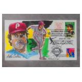 Steve Carlton Signed Wild Horse Cachet