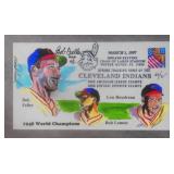 Bob Feller Signed Wild Horse Cachet