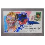 George Brett Signed Wild Horse Cachet