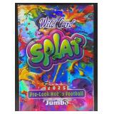 2025 Wild Card Splat Football Jumbo Hobby Box