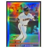 2000 Topps Chrome #250 Barry Bonds Refractor
