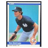 1984 Fleer #131 Don Mattingly Rookie Card