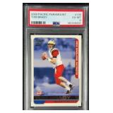 PSA 6 2000 Pacific Paramount #138 Tom Brady RC