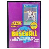 1991 Score Series 2 Baseball Pack Box