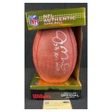 Joe Montana SB XVI MVP Signed Football w/ Steiner