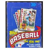 1984 Topps Baseball Wax Pack Box