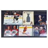 6pc Signed PHI Flyers Signed Photographs+