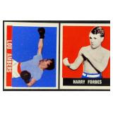 1948 Leaf Lou Ambers & Harry Forbes Boxing Cards