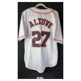 Jose Altuve Signed Baseball Jersey w/ PAAS COA
