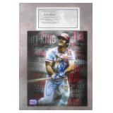 Pete Rose Signed Photograph w/COA