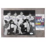 1961 N.Y. Yankees Signed Photograph w/JSA COA