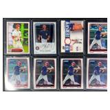 8pc 2012 Bryce Harper Rookie Cards w/ Relic