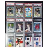 12pc Graded Baseball Cards w/ PSA 10