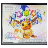 Sealed 2025 Pokemon Prismatic Evolutions ETB