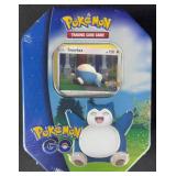 Sealed 2022 Pokemon Go Snorlax Tin