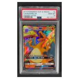 PSA 10 2019 Pokemon Hidden Fates #9 Charizard GX