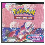 Sealed 2021 Pokemon Fusion Strike Booster Box