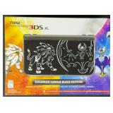 NIP Nintendo 3DS XL Solgaleo Lunala Black Edition