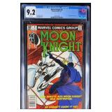 CGC 9.2 Moon Knight #9 1981 Marvel Comic Book