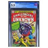 CGC 5.5 Challengers Of The Unknown #49 1966