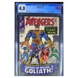CGC 4.0 Avengers #28 1966 Key Marvel Comic Book