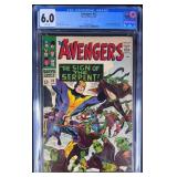 CGC 6.0 Avengers #32 1966 Key Marvel Comic Book
