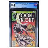 CGC 9.4 Moon Knight #6 1981 Marvel Comic Book