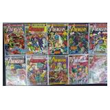 Avengers #121-130 Marvel Comic Books
