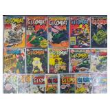 17pc G.I. Combat #108-176 DC Comic Books