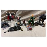 7pc 1960s Monster & Horror Built Models w/Godzilla