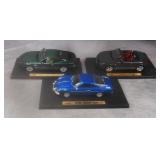 3pc Maisto 1/18th Scale Diecast Cars Lot