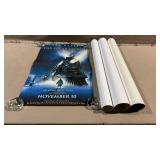 4pc Vtg Movie Posters w/The Polar Express