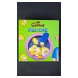1998 Wesco The Simpsons Wall Clock