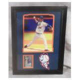 Noah Syndergard Framed Display w/Signed Card