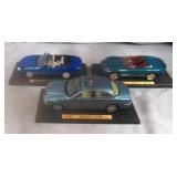 3pc Maisto 1/18th Scale Jaguar Cars Lot