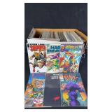 Short Box Of Comic Books w/ Marvel