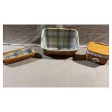 3pc Vtg Longaberger Baskets