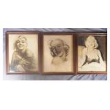 Framed Marilyn Monroe Photo Picturtes