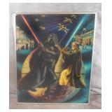 Framed 1978 Star Wars P&G Promtional Poster