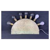 Edison Mazda Lamps Front Piece Display
