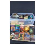 Large Lot Of Paperback Books w/ Sci-Fi & Fantasy
