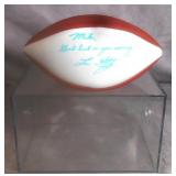 Lou Holtz Signed Hutch Notre Dame Football