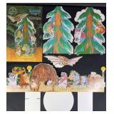 1983 Star Wars ROTJ Ewoks Centetpiece